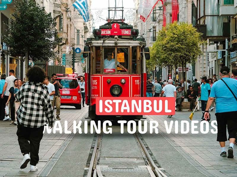 Cover image for Walking tour videos in Istanbul