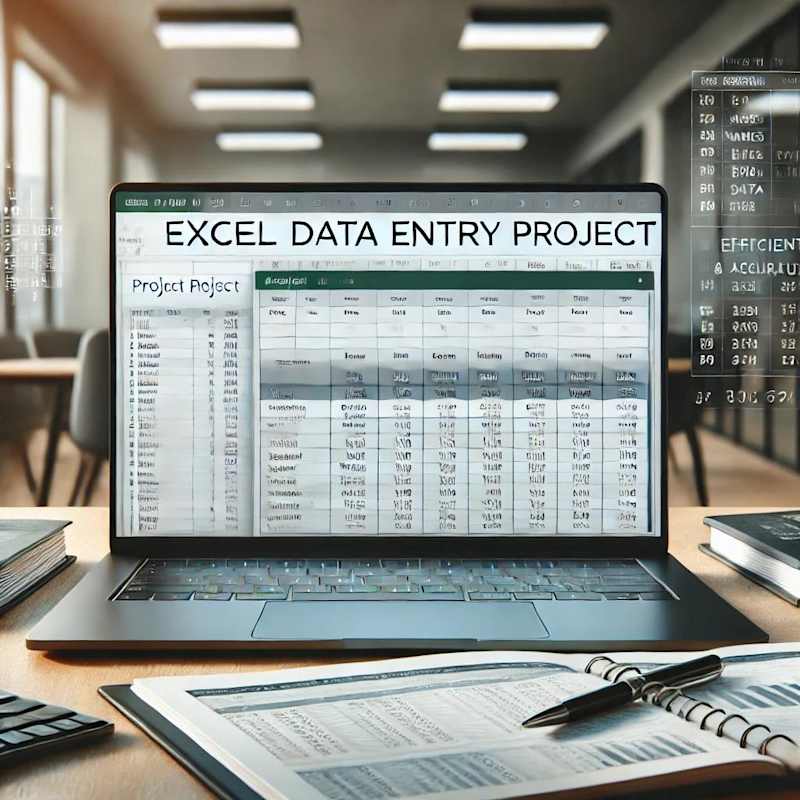 Cover image for Excel Data Entry Project