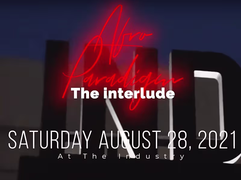 Cover image for Afro Paradigm The Interlude Aug 28 Event
