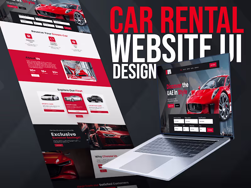 Cover image for UI/UX Design for a Website or App