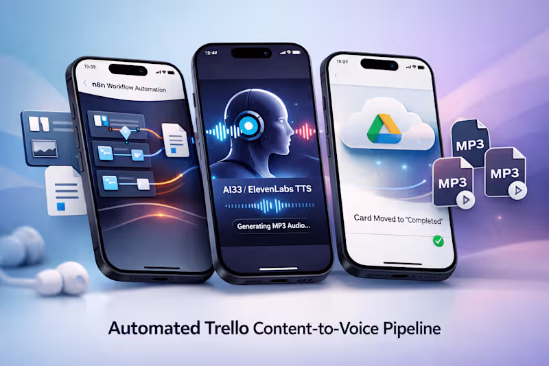Cover image for Automated Voice-over Workflow for Content Production
