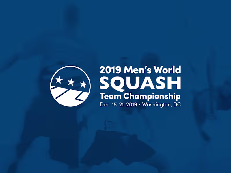 Cover image for Men's World Squash Team Championship
