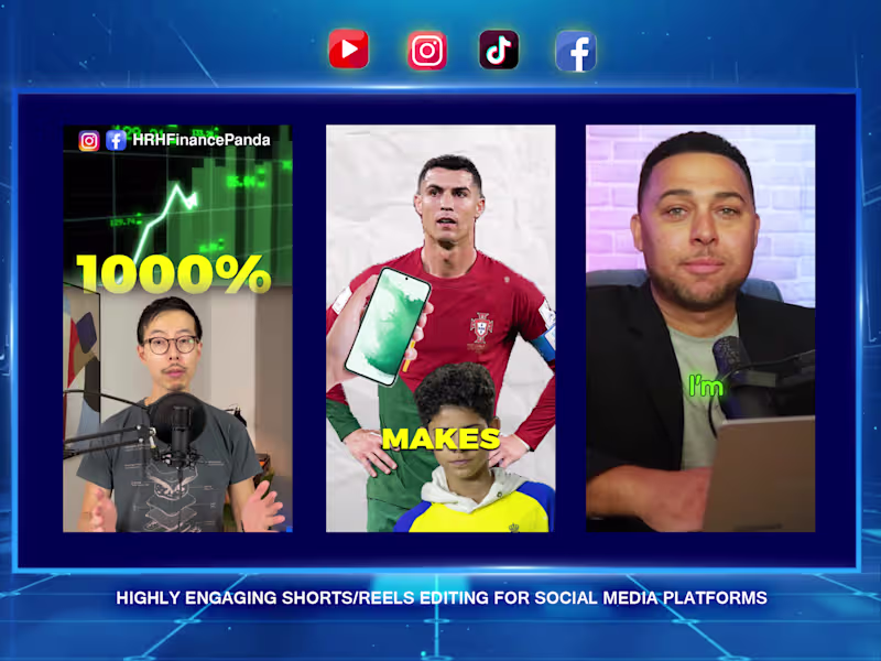 Cover image for Video Editor for Engaging YouTube Shorts & Social Media Reels