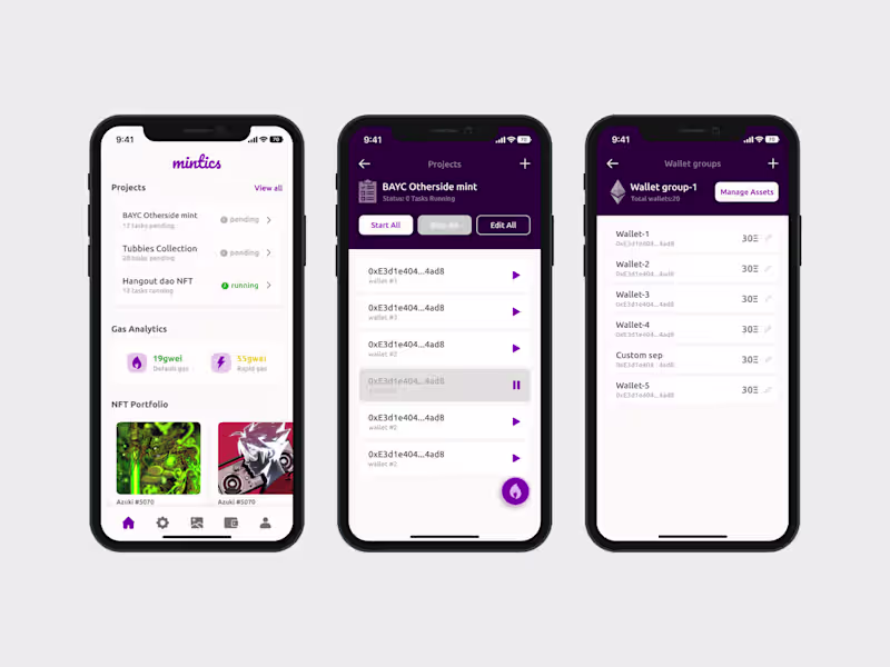 Cover image for Streamlining NFT Trading with a Multi-Wallet Minting App