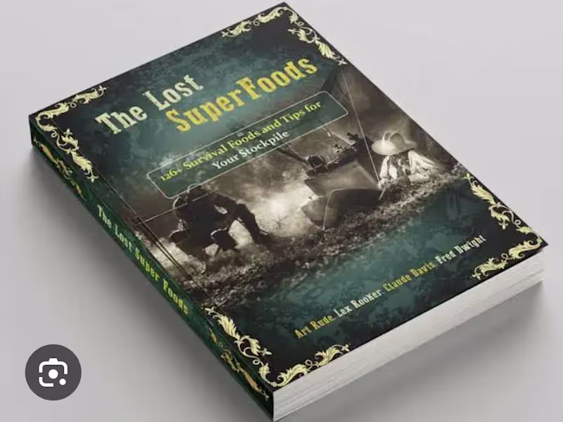 Cover image for Email Marketing Campaign for 'The Lost Super Foods' eBook