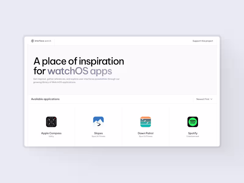 Cover image for interface.watch