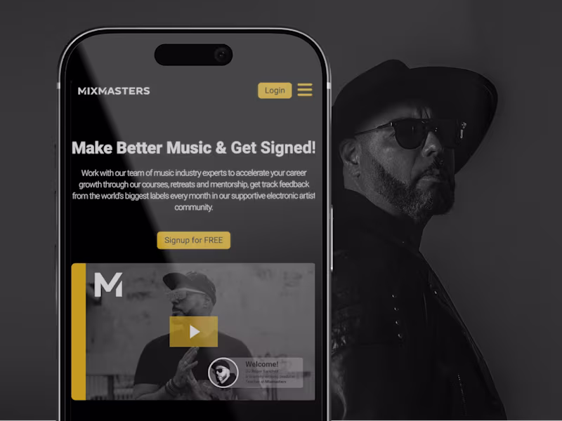 Cover image for Music Collaboration Platform