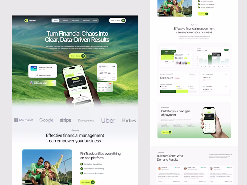 Cover image for Wrapped up this landing page