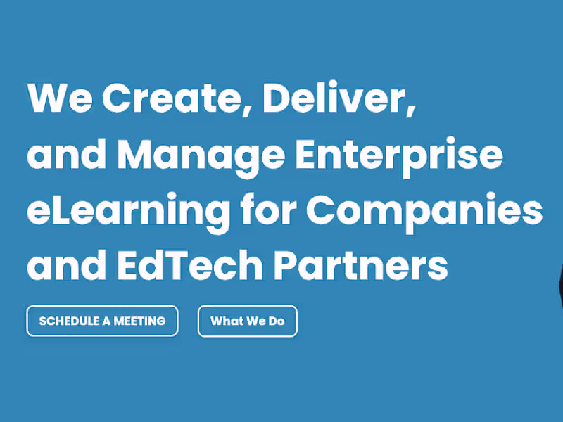 Cover image for E-Learning Experts Are Waiting to Help You