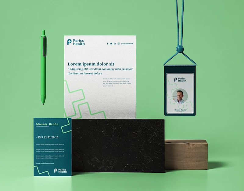 Cover image for Pariss Healthcare Branding, Brand Identity