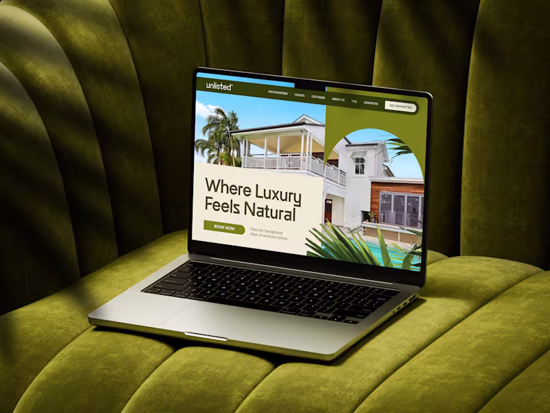 Cover image for Unlisted® – Next-gen Real Estate Platform