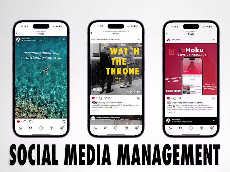 Cover image for Social Media Strategy, Content, & Growth | Paid & Organic