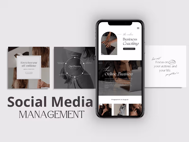 Cover image for Time-freeing Social Media Management services
