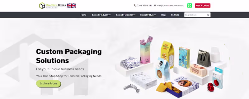 Cover image for Digital Marketing Enhancement for Creative Boxes UK