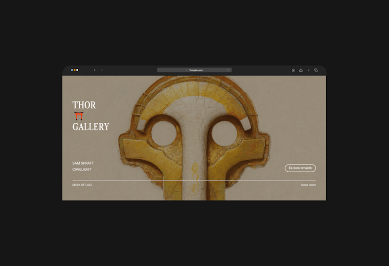 Cover image for Thor Gallery Landing Page