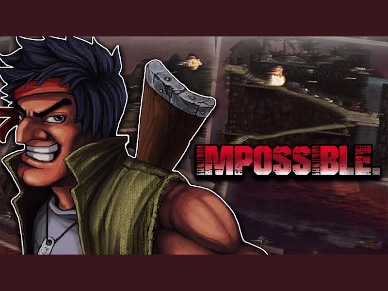 Cover image for Commando 2 Is the Hardest Game I’ve Ever Played - (70K Views!)
