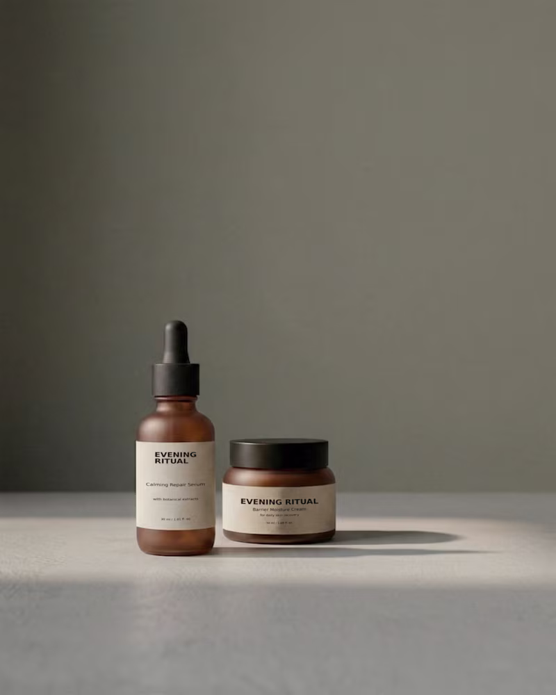 Cover image for Calm Hydration — Minimal Skincare Visual Direction