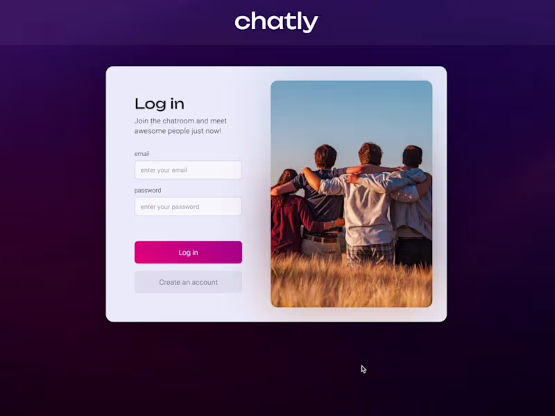 Cover image for chatly – real-time chat application