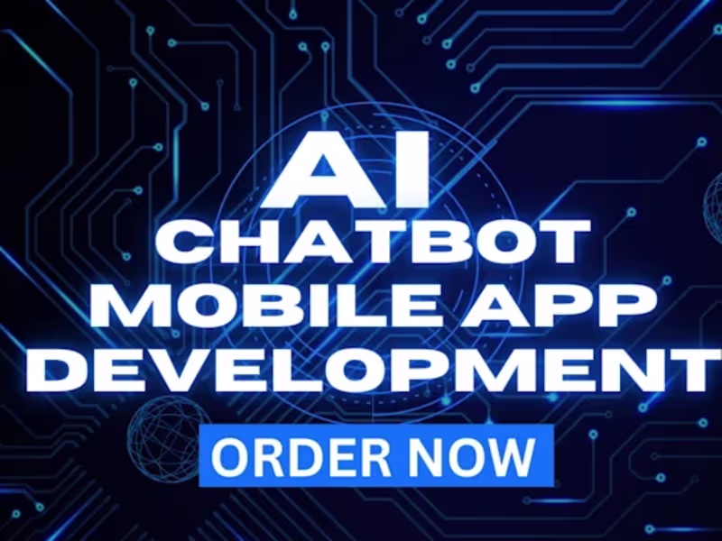 Cover image for I will develop ai chatgpt mobile app website ai saas app chatbot