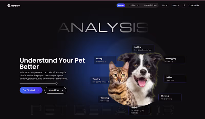 Cover image for Pet Behavior Analysis