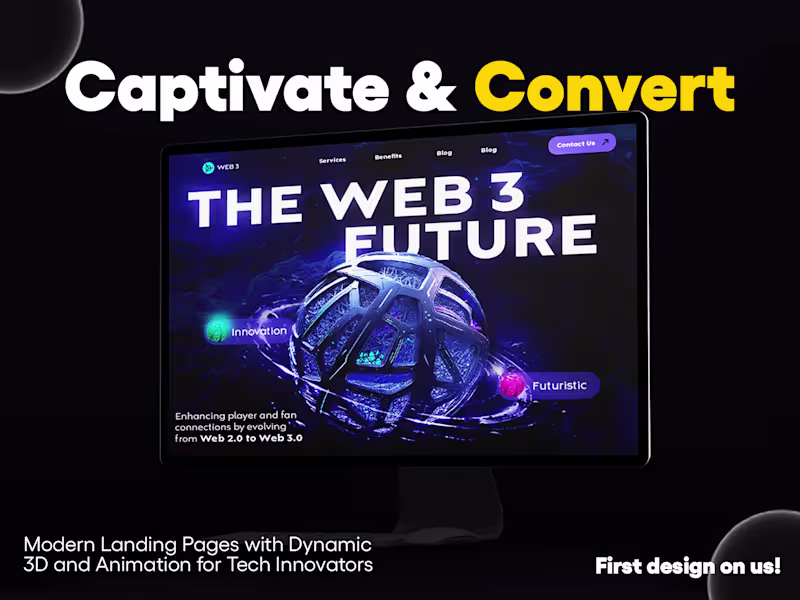 Cover image for Landing Page Design