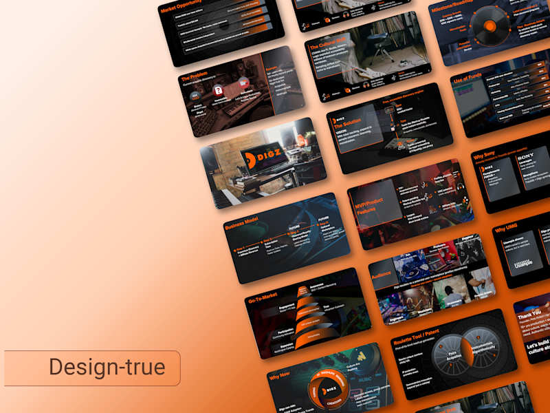 Cover image for Rebrand Pitch Deck Template