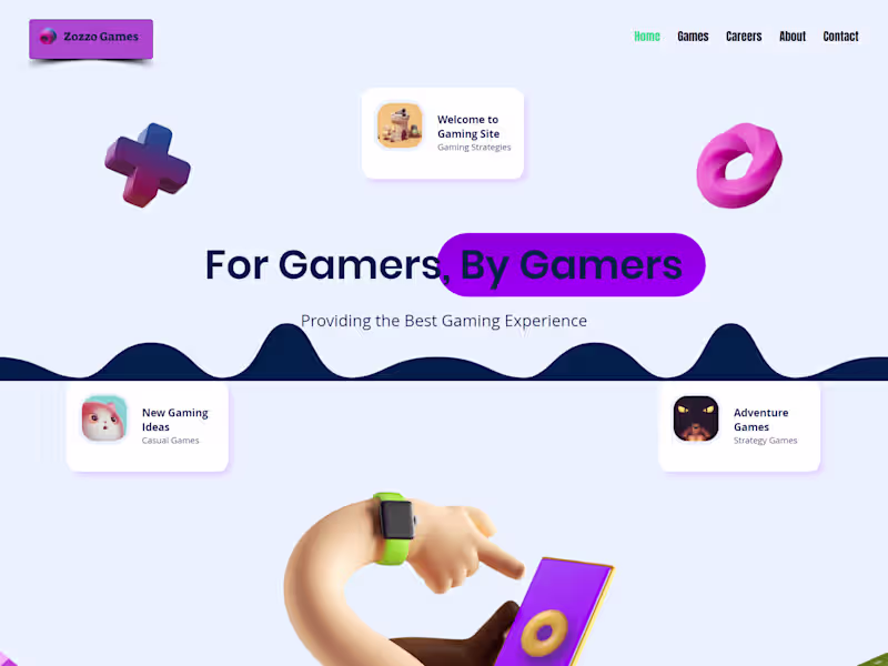 Cover image for gaming site