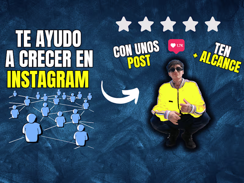 Cover image for Seré tu influencer para promocionar en mis redes sociales.
