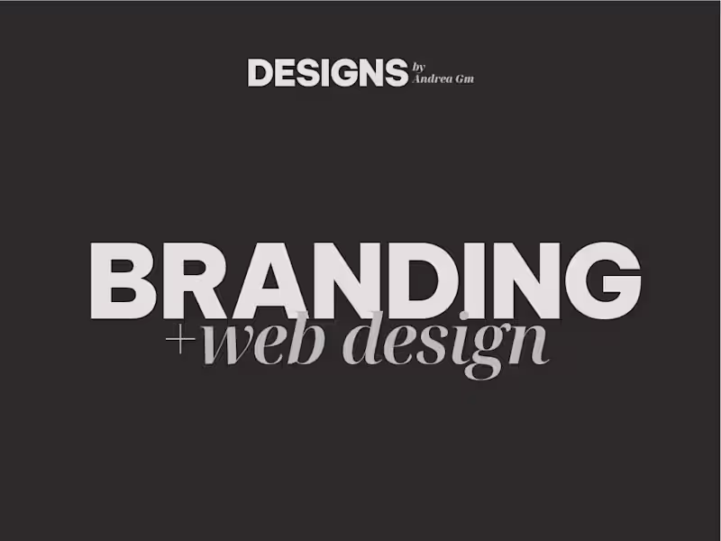 Cover image for Branding + Web Design