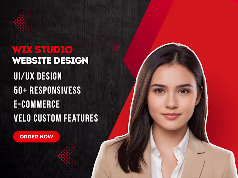 Cover image for Get A Professional Wix Studio Website 