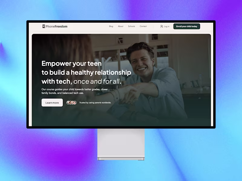 Cover image for PhoneFreedom | 2-hour Visual Brand + Website Package