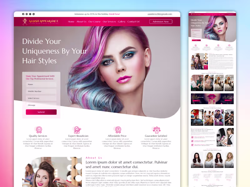 Cover image for Landing Page UI Design (High-Converting & Clean)