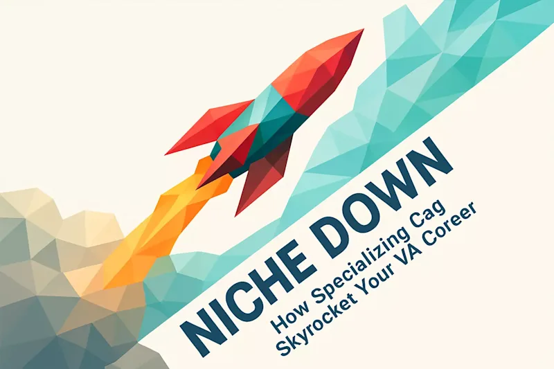 Cover image for Niche Down: How Specializing Can Skyrocket Your VA Career