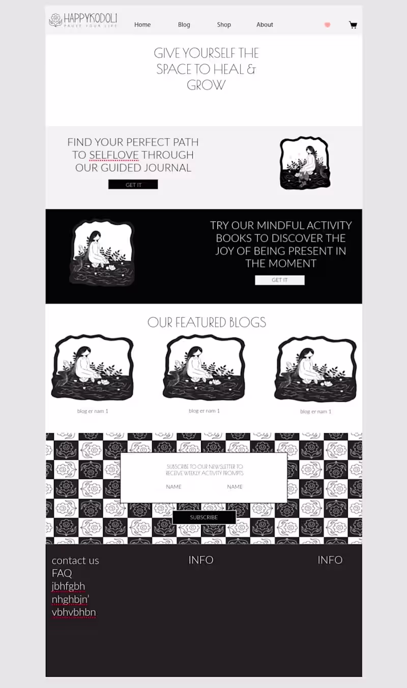 Cover image for Website design ideation 