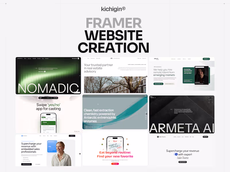 Cover image for Website creation