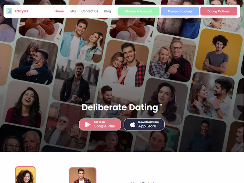 Cover image for TrulyUs - Deliberate Dating with Integrity