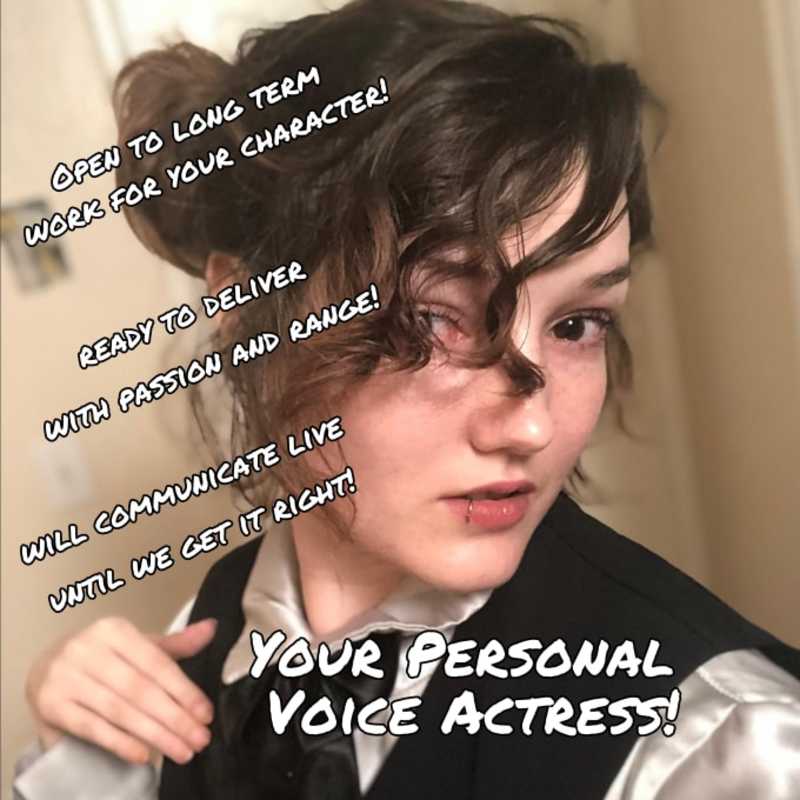 Cover image for I will record clear and effective voice acted audio for you