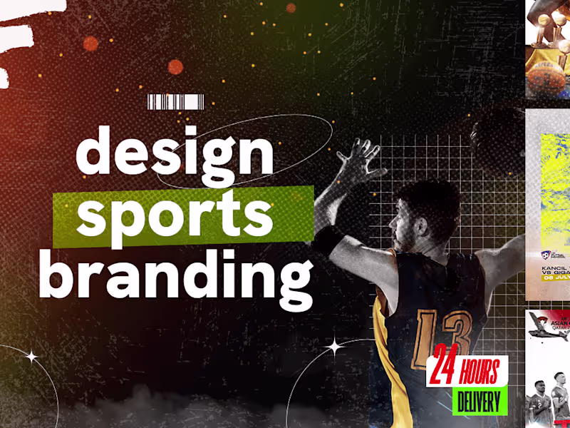 Cover image for Design sports branding on social media