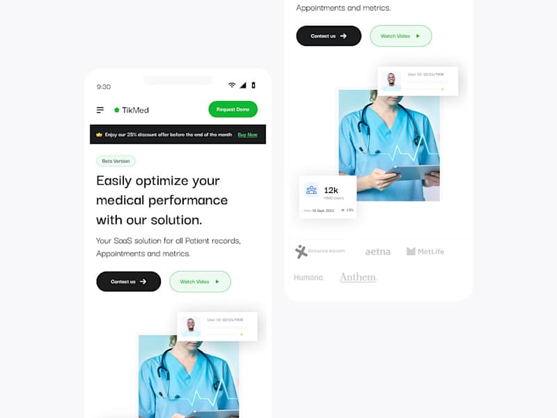 Cover image for Web, Mobile & Dashboard UIUX design (SaaS , B2C, B2B products)