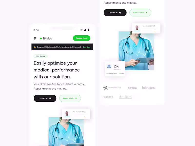 Cover image for Web, Mobile & Dashboard UIUX design (SaaS , B2C, B2B products)