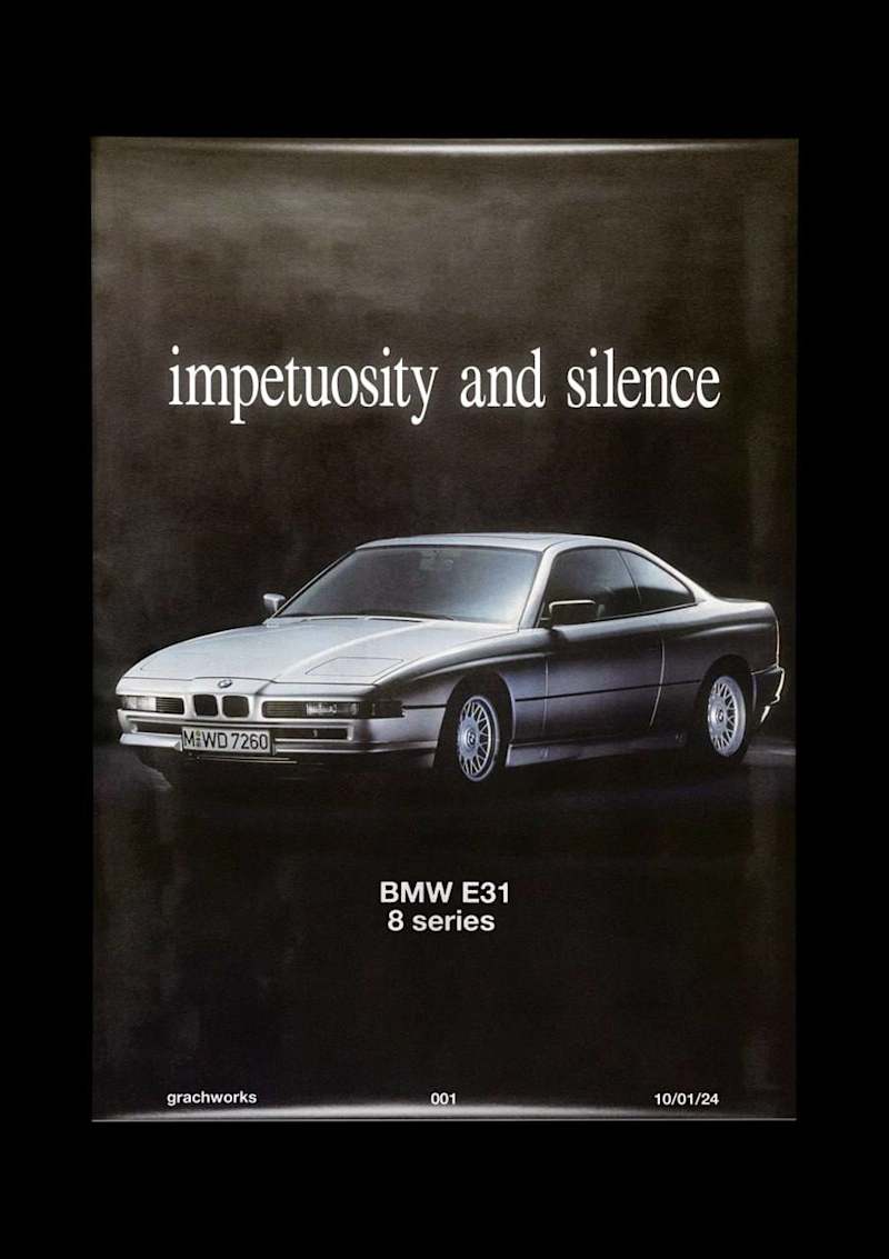Cover image for BMW E31 8 Series Poster