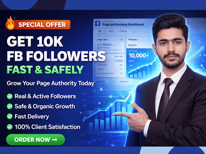 Cover image for I Will Grow Your Facebook Page with Organic & Paid Strategies