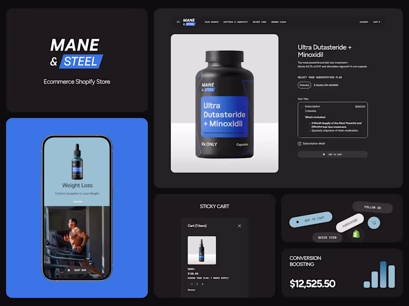 Cover image for Mane & Steel