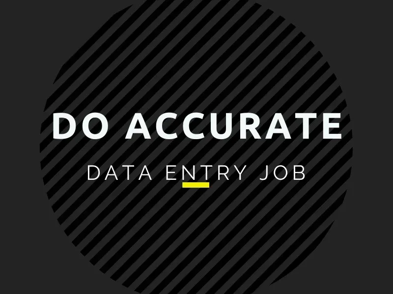 Cover image for Do accurate data entry jobs with Excel and Word