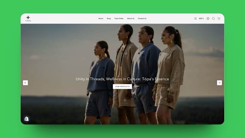 Cover image for Tópa Shopify Store