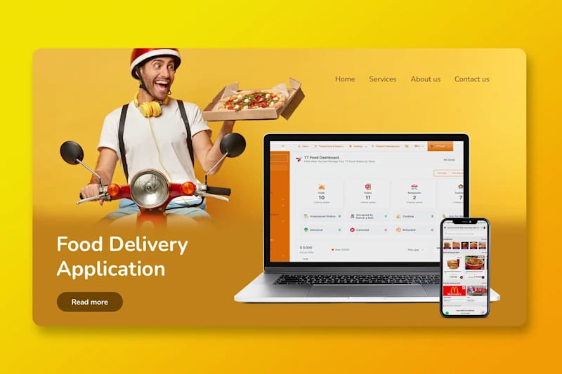 Cover image for Food Deliver App