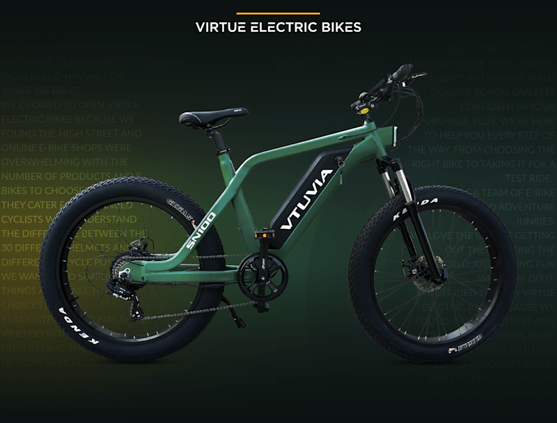 Cover image for Premium Website Design for Virtue Electric Bikes