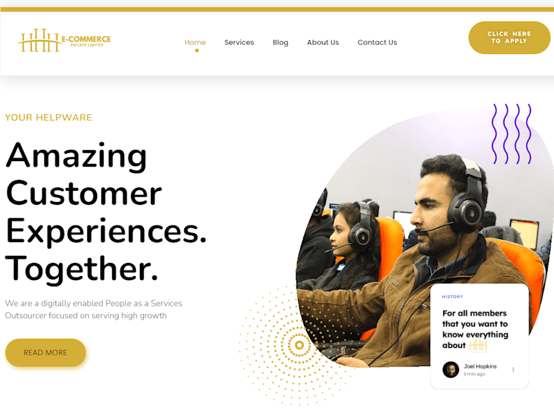 Cover image for Profile Website