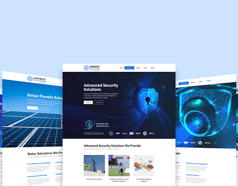 Cover image for Lozenges Solution Web UX UI Case Study