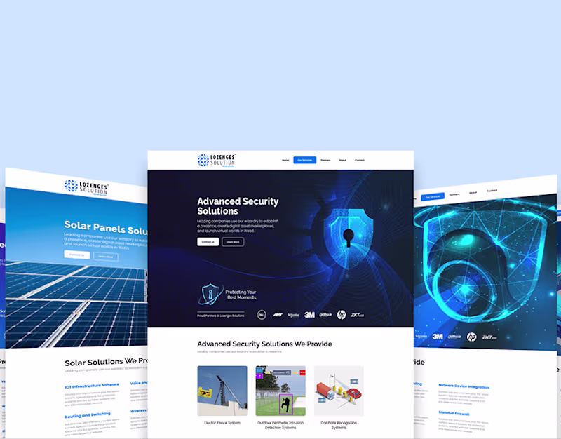 Cover image for Lozenges Solution Web UX UI Case Study